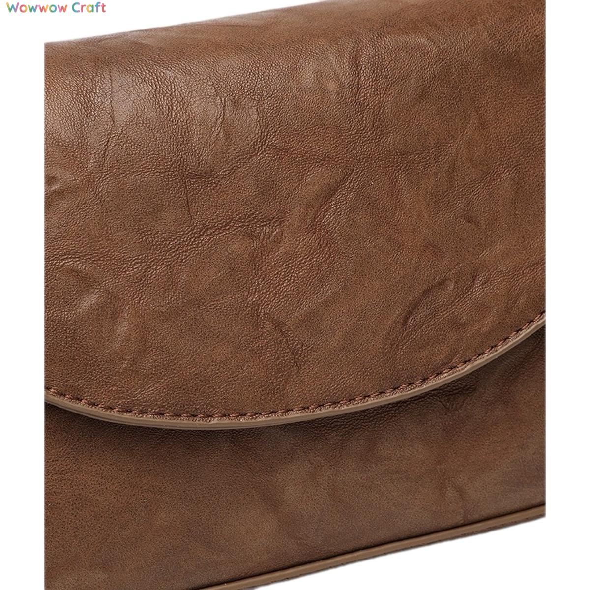 Shoulder Bags,Totes,Leather Bags,Black Brown Vintage Textured Leather Shoulder Bag - Leather Crossbody Bag